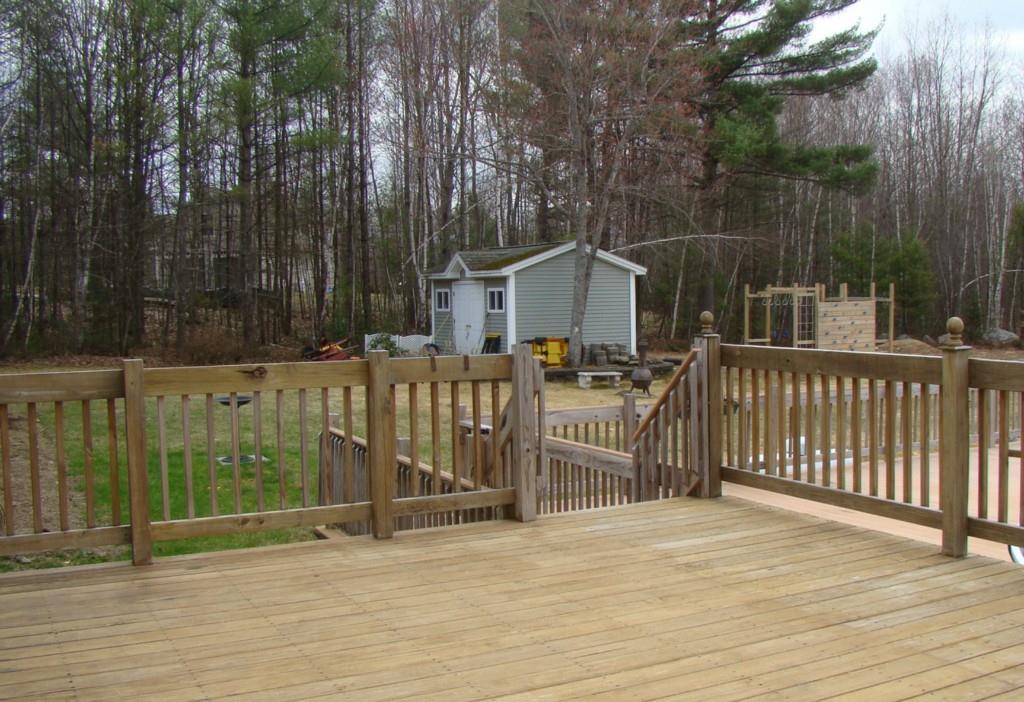 42 Saunders Road Greene, ME 04236 - Photo 33 of 35 View of shed off back deck.