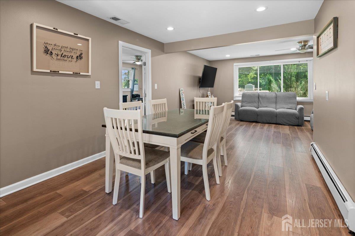 5 Applegate Road Jobstown, NJ 08041 - Photo 5 of 34 a view of a dining room with furniture window and wooden floor