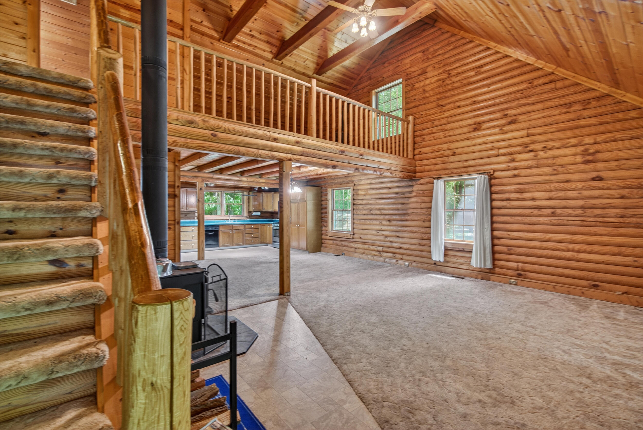 7789 Thorne Road Horton, MI 49246 - Photo 6 of 65 Front Entry into Living Area