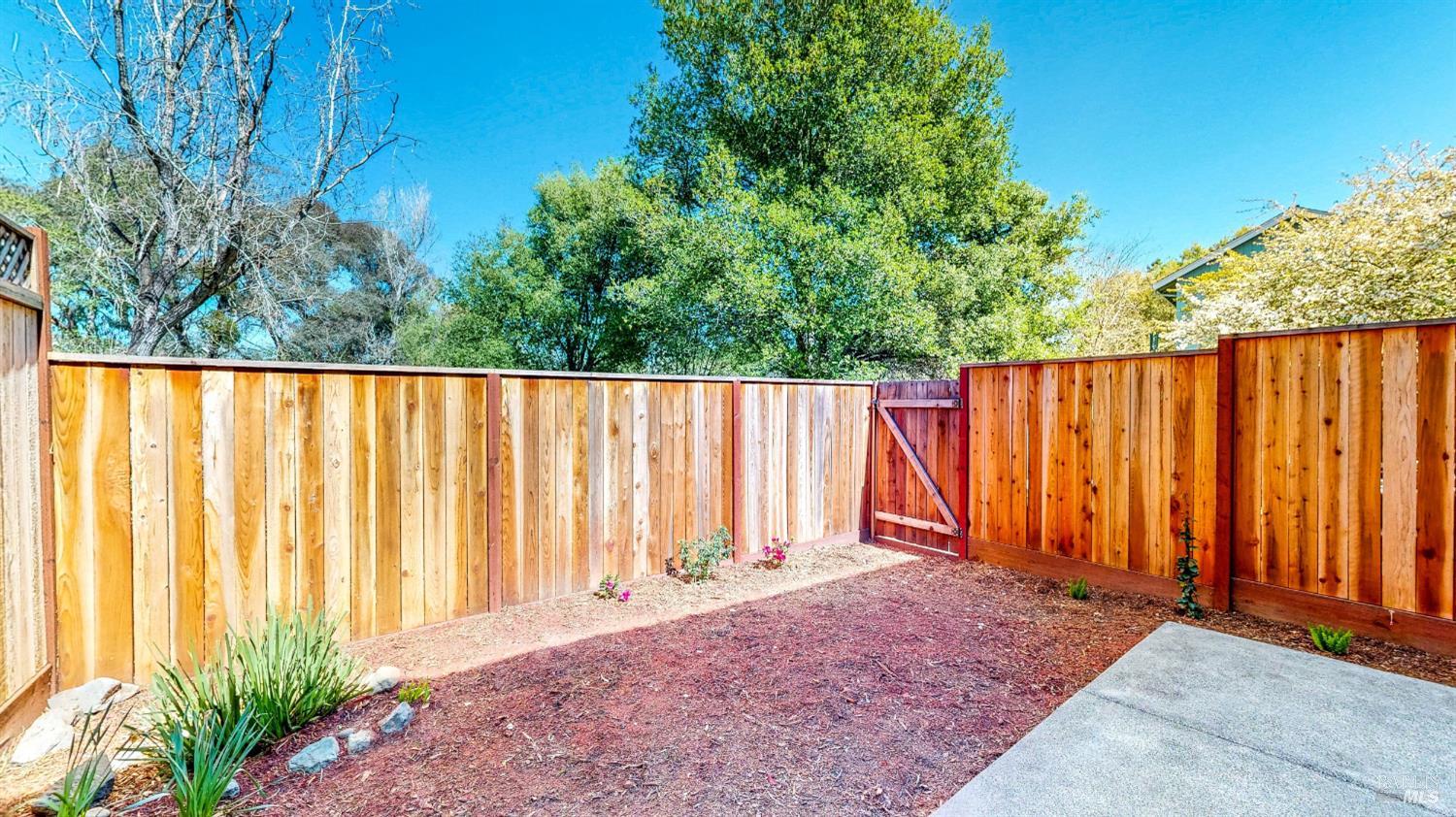 158 North Dutton Avenue Santa Rosa, CA 95401 - Photo 49 of 50 a view of outdoor space with wooden fence
