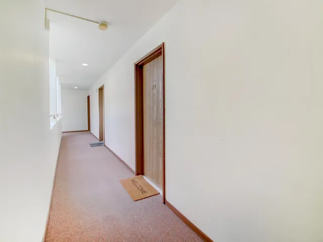 a view of a hallway
