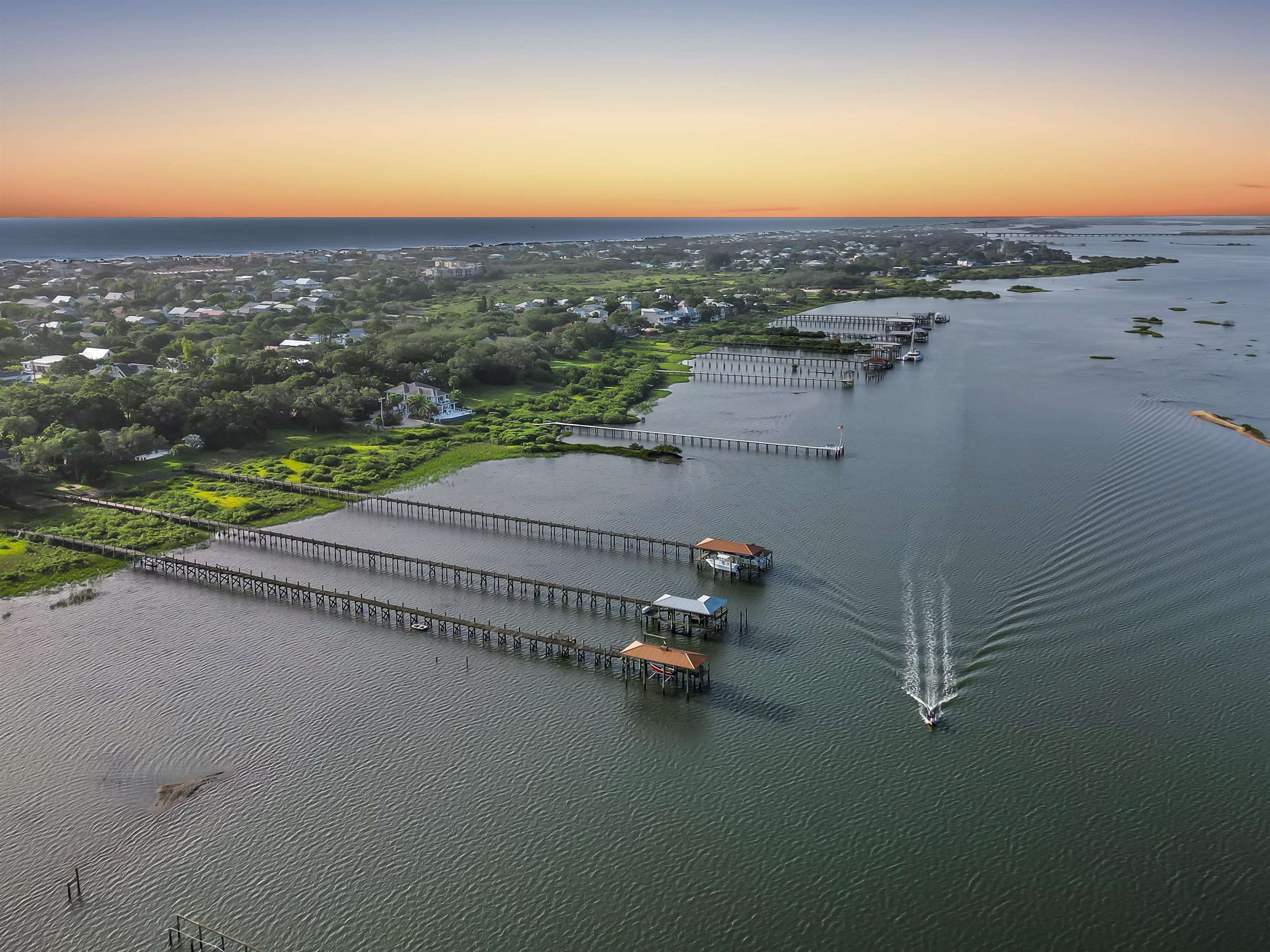 345 Micklers Road St. Augustine, FL 32080 - Photo 94 of 100 an aerial view of a city