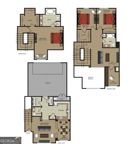 $2,921 | 100 Ladson Court, Unit 914, Decatur, GA 30033