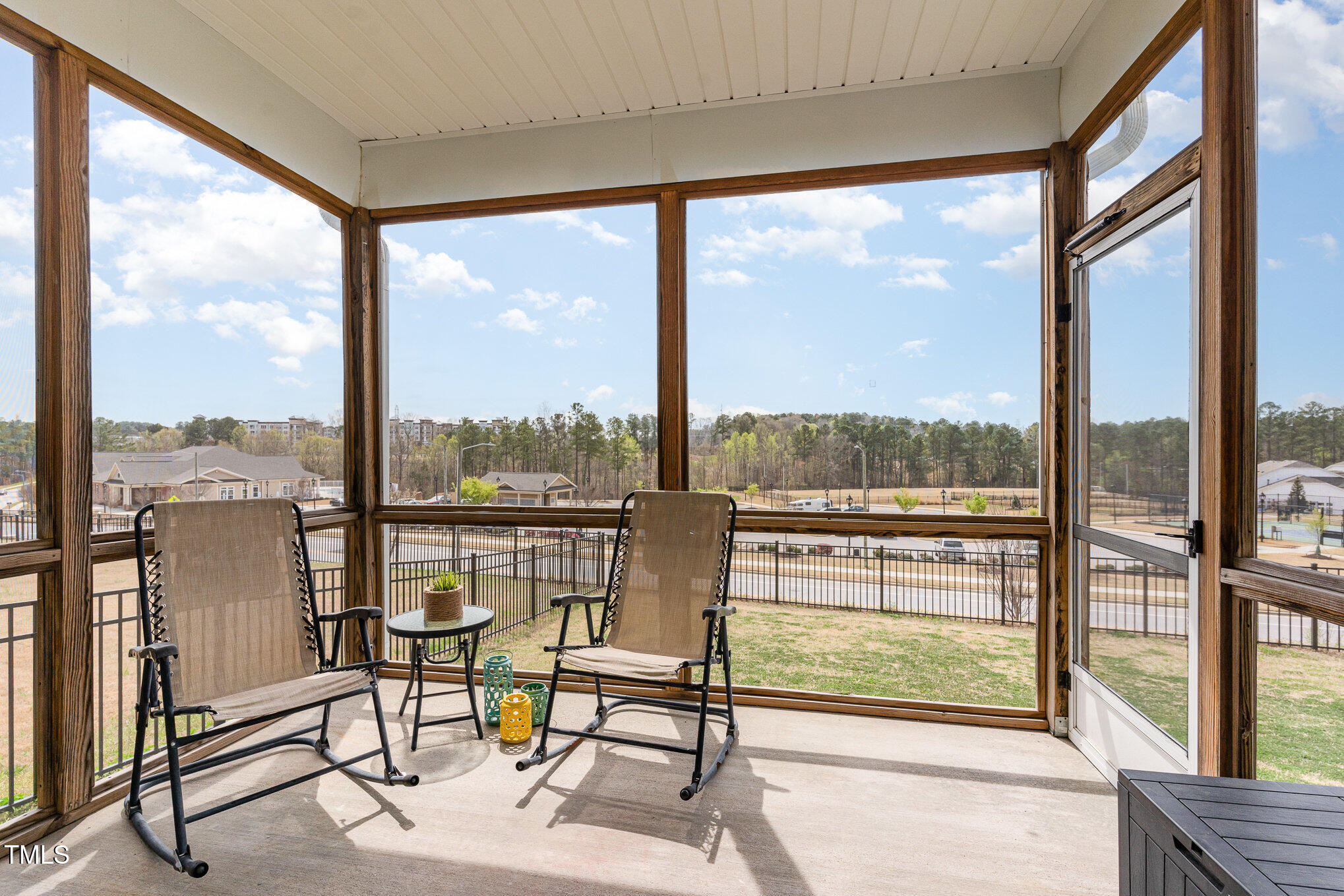 1040 Lippincott Road Durham, NC 27703 - Photo 15 of 43 a view of a city from a balcony