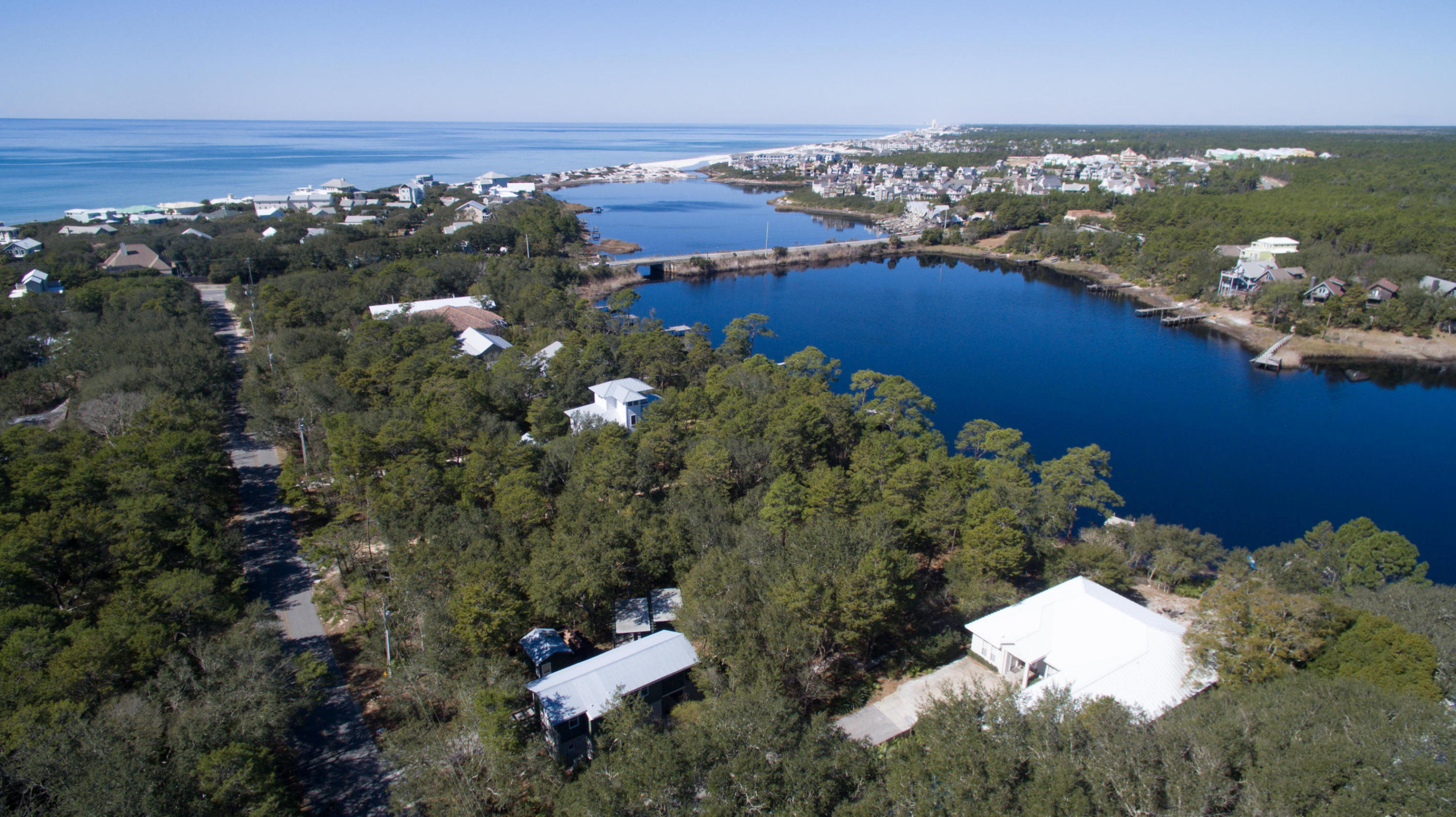 155 South Camp Creek Rd Inlet Beach Inlet Beach, FL 32461 - Photo 1 of 43 a view of a city with ocean view