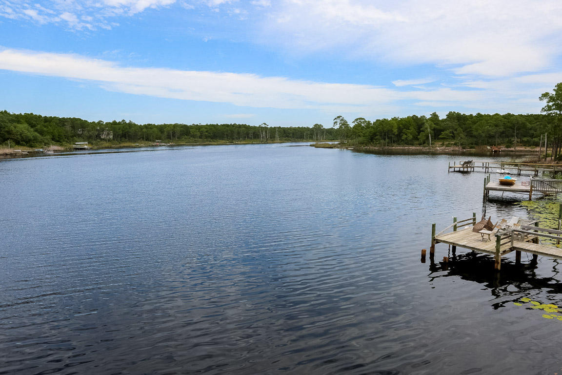 155 South Camp Creek Rd Inlet Beach Inlet Beach, FL 32461 - Photo 41 of 43 a view of a lake with houses in background