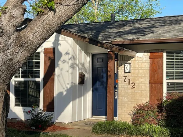 a view of outdoor space and porch