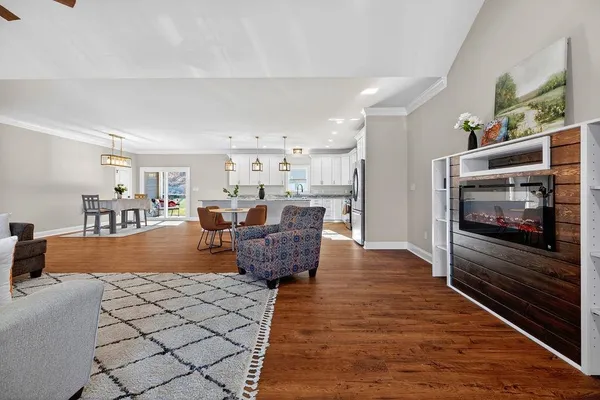 a bed room with a bed and a window