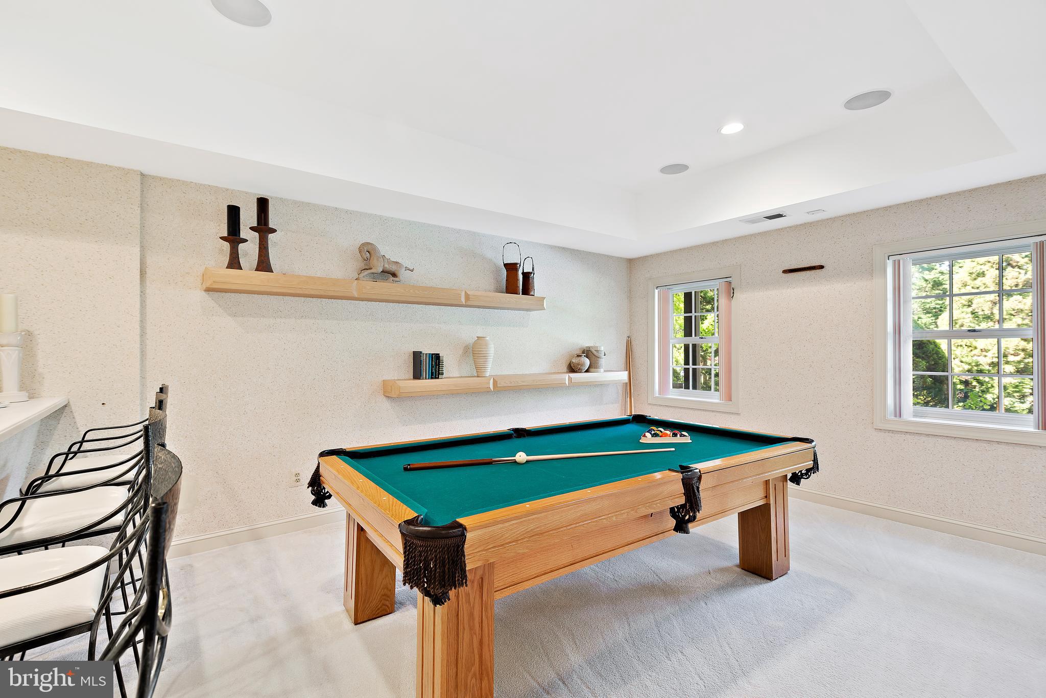 9621 River Road Potomac, MD 20854 - Photo 111 of 120 Pool table in basement