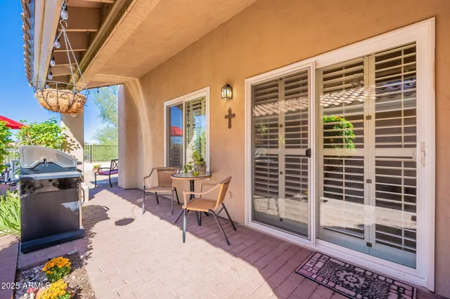 a view of lake and mountain