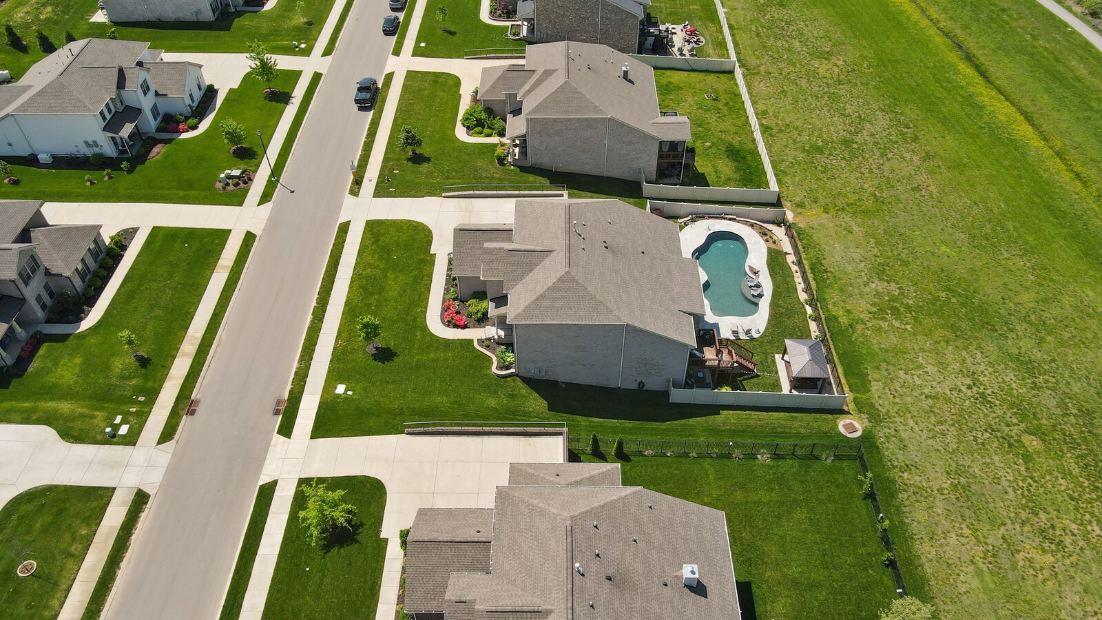1108 Brixworth Drive Spring Hill, TN 37174 - Photo 86 of 100 an aerial view of a house
