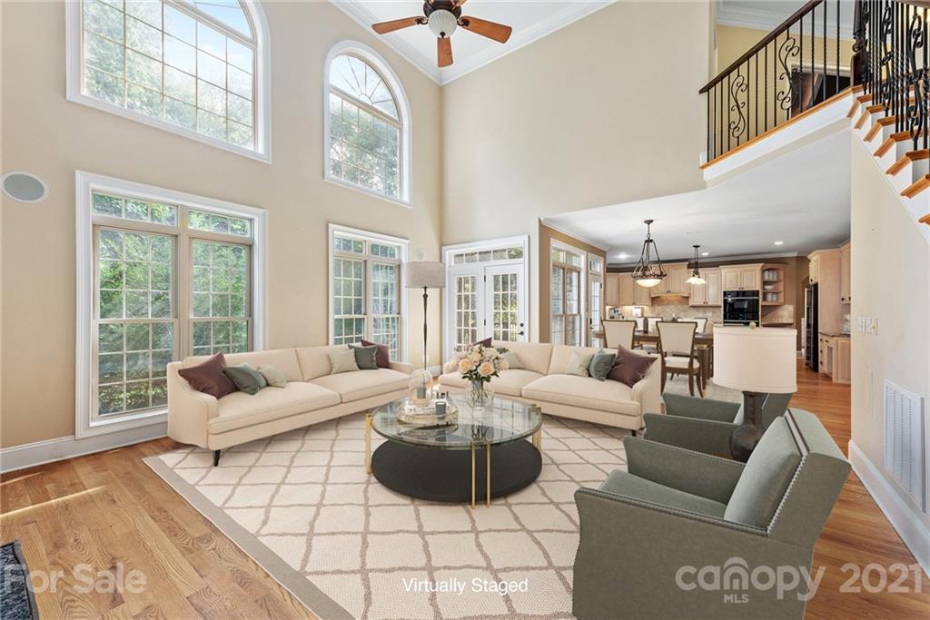 3268 Millstone Creek Road Lancaster, SC 29720 - Photo 2 of 35 a living room with furniture and a large window