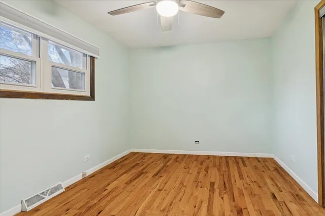 wooden floor in a room