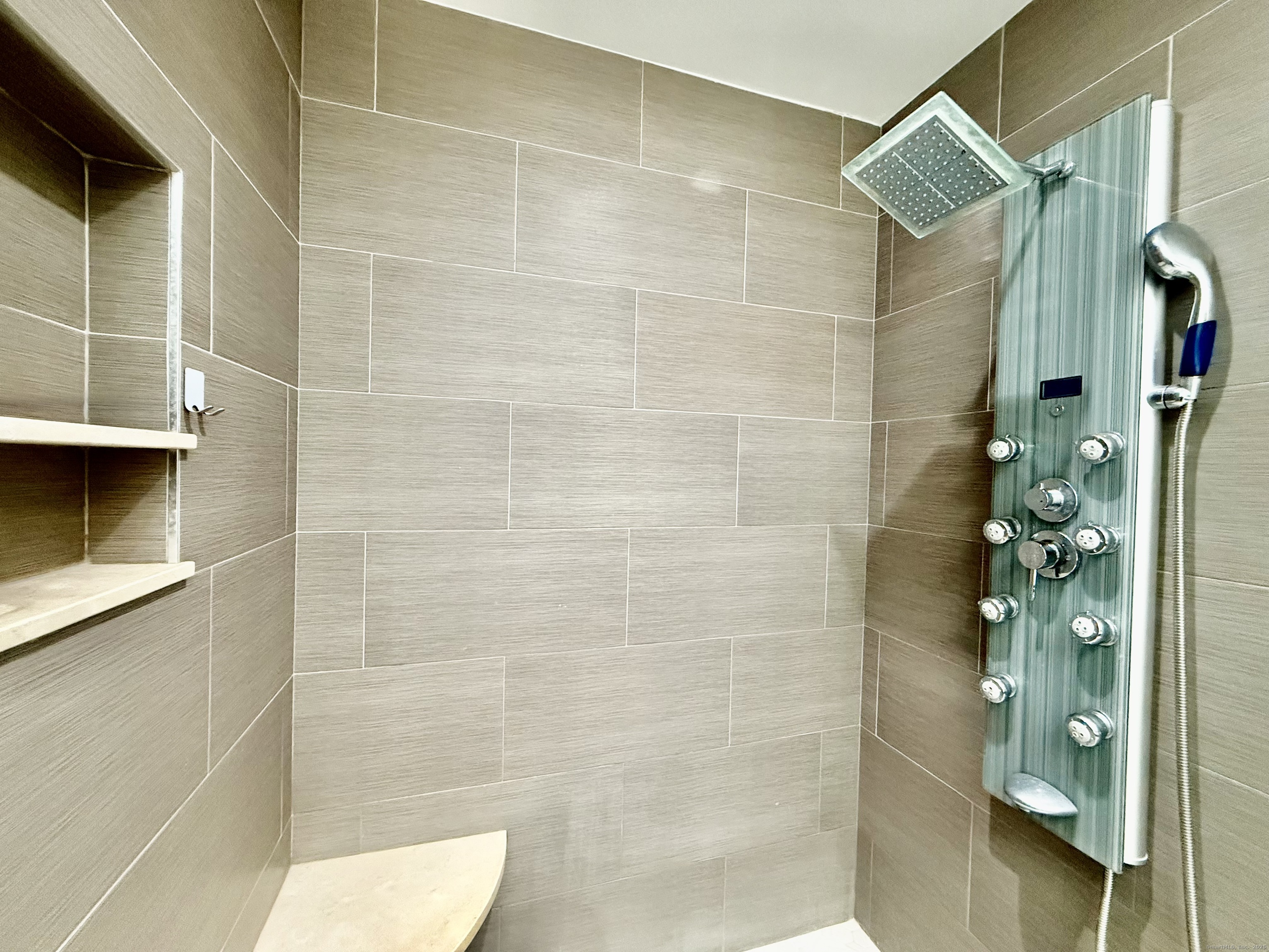 1900 Summer Street, Unit 15 Stamford, CT 06905 - Photo 21 of 34 Primary Luxury Bathroom with Double Vanity and spacious European Shower