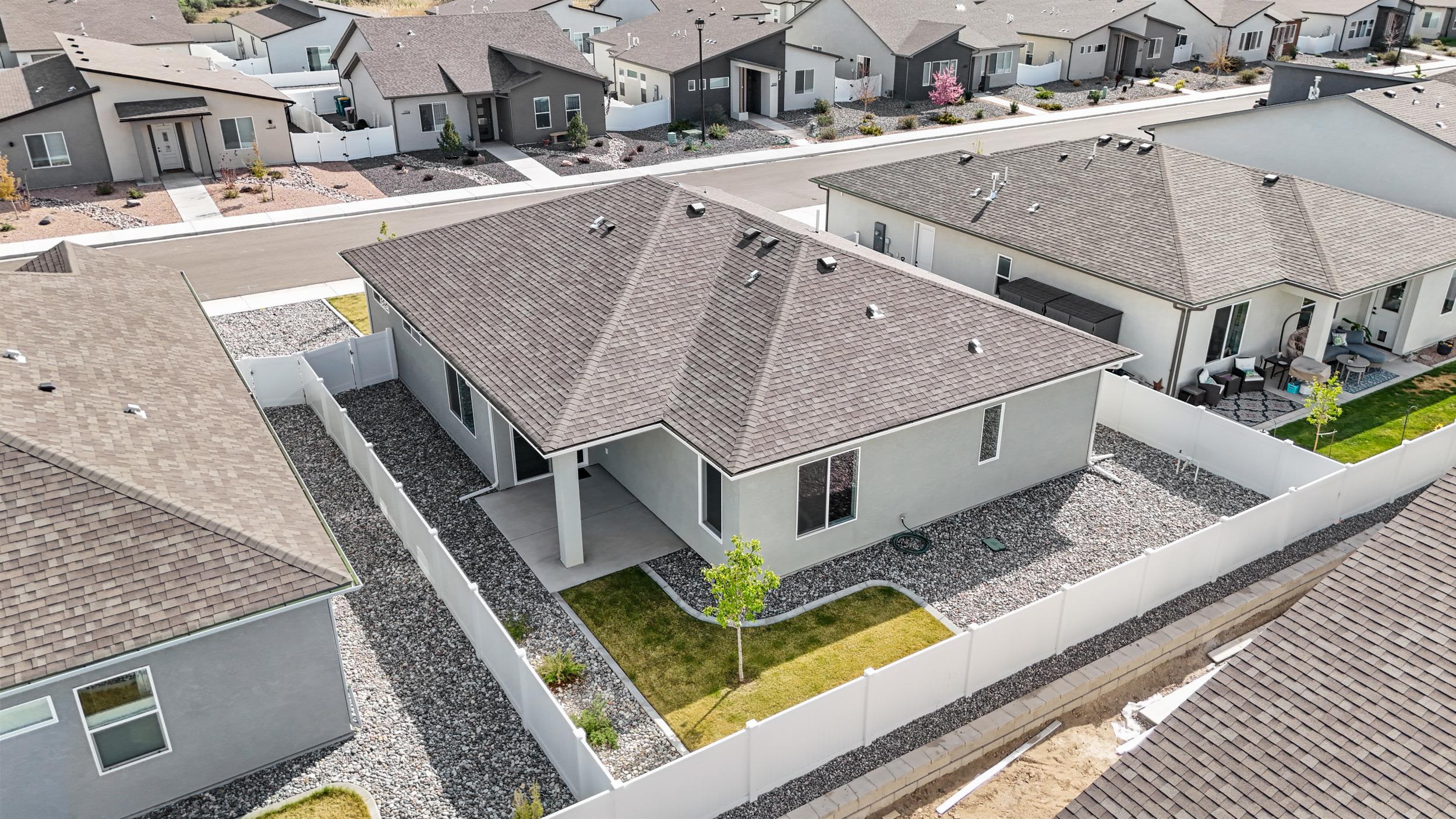 1705 Tungsten Way Fruita, CO 81521 - Photo 34 of 34 an aerial view of a house with a yard