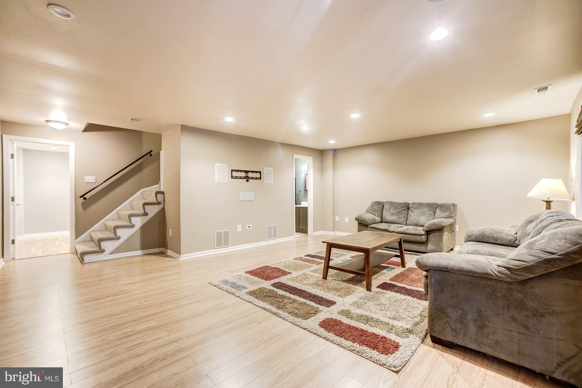 7320 Spring View Court Springfield, VA 22153 - Photo 22 of 30 Lower level family room with walk-out to yard!