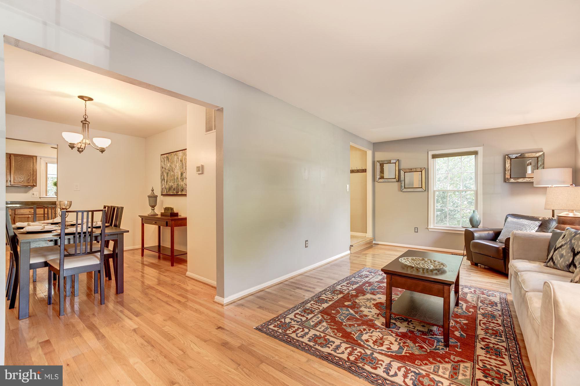 7320 Spring View Court Springfield, VA 22153 - Photo 5 of 30 Living & Dining Room combination.