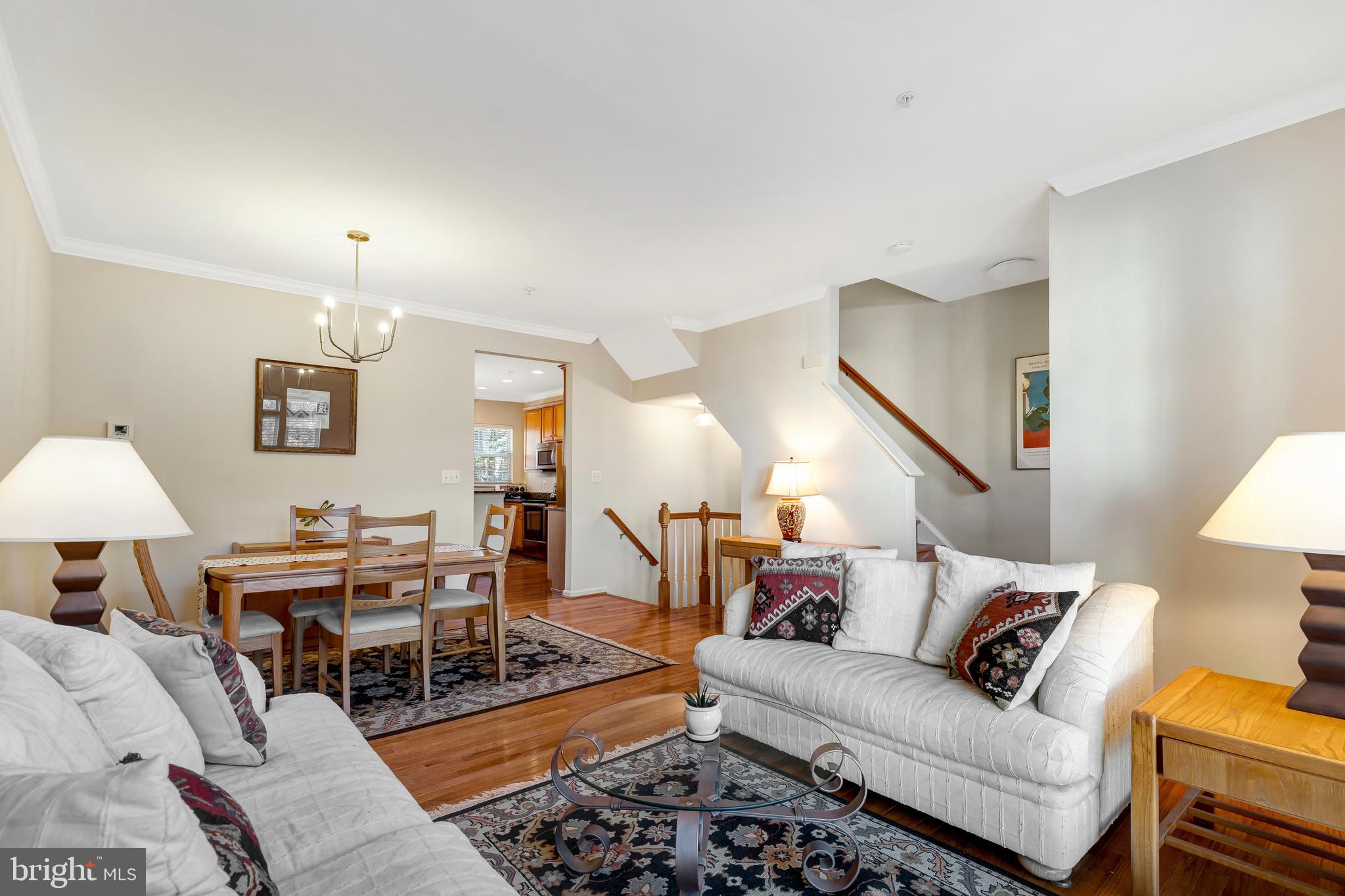 11022 Hemingway Court Silver Spring, MD 20902 - Photo 11 of 32 Open Living/Dining room with soaring ceilings.