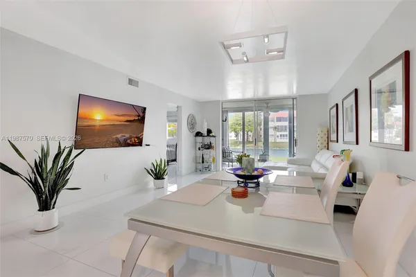 a living room with fireplace furniture and a flat screen tv