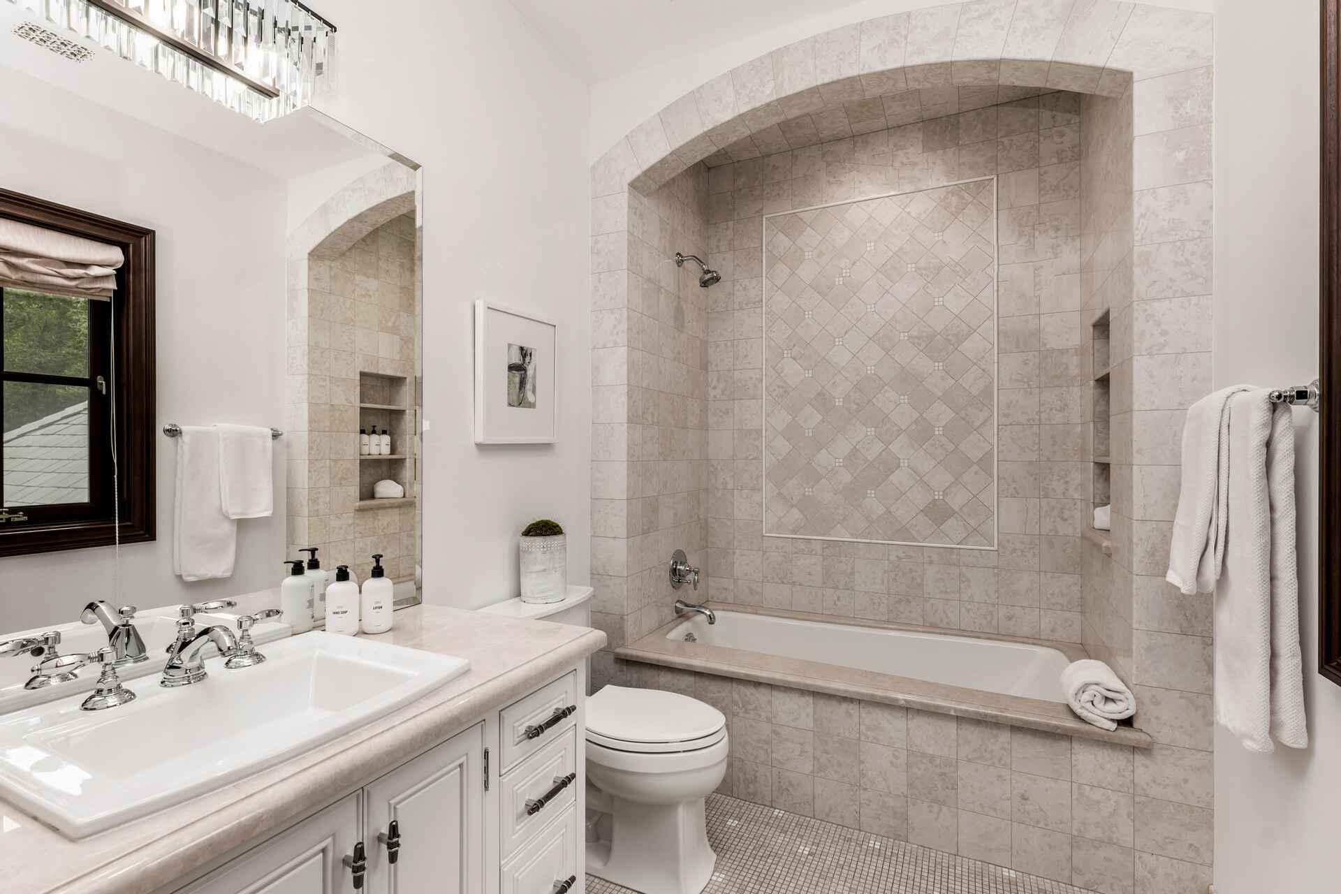 2084 East Valley Road, Unit SHARE 1 Santa Barbara, CA 93108 - Photo 19 of 35 a bathroom with a sink a toilet and shower