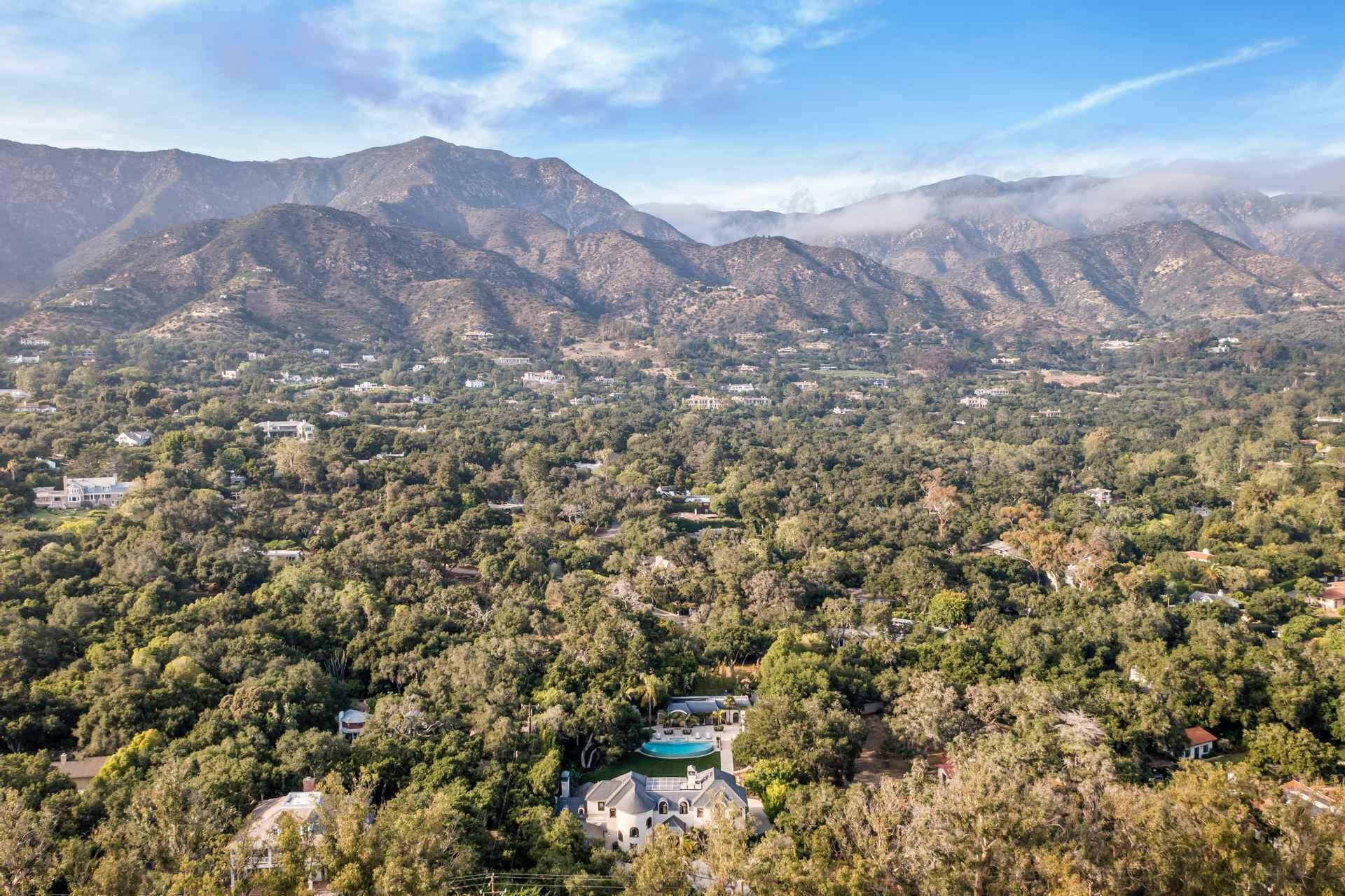 2084 East Valley Road, Unit SHARE 1 Santa Barbara, CA 93108 - Photo 35 of 35 a view of a dry yard with mountains in the background