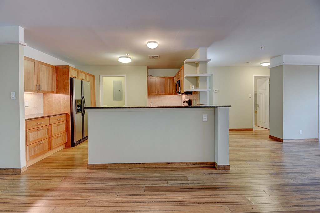 40 North Interstate Highway 35, Unit 2C2 Austin, TX 78701 - Photo 4 of 35 a view of kitchen with wooden floor
