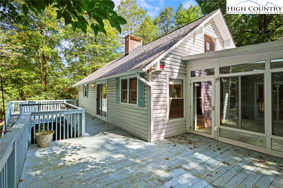 171 Jenny Lane Boone, NC 28607 - Photo 12 of 50 a view of a house with a balcony