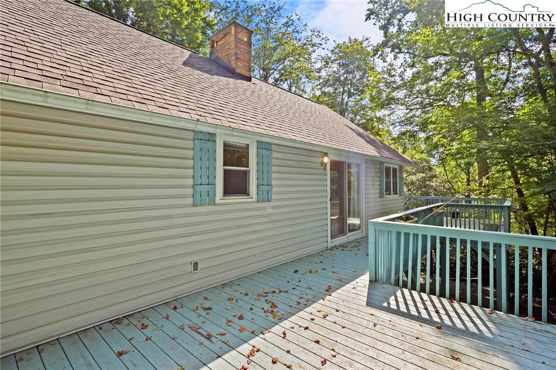 171 Jenny Lane Boone, NC 28607 - Photo 13 of 50 a view of a wooden deck