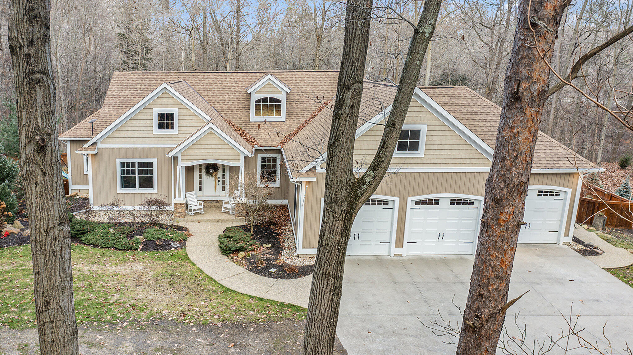 5819 Hunters Ridge Fennville, MI 49408 - Photo 4 of 56 Aerial