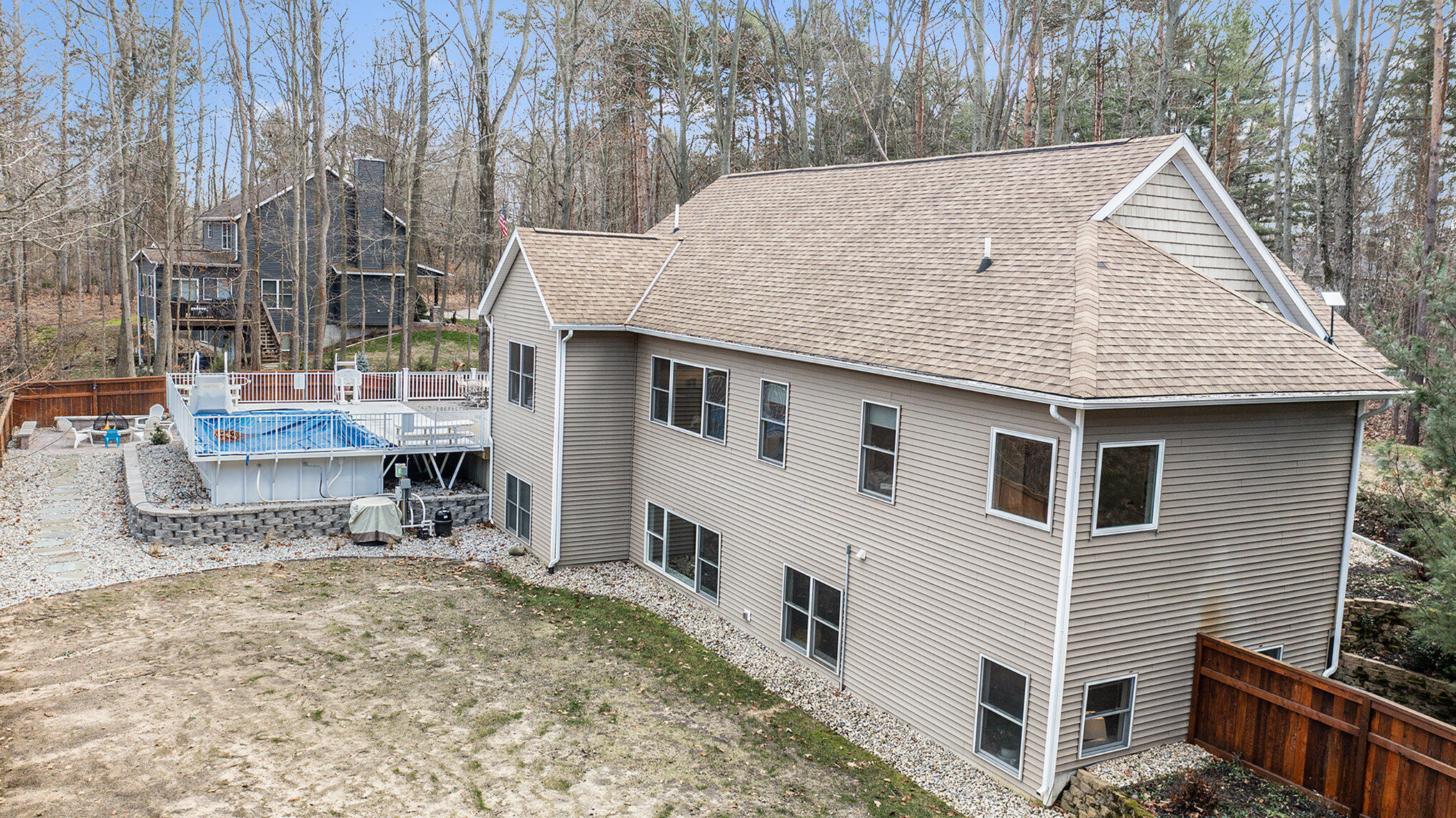 5819 Hunters Ridge Fennville, MI 49408 - Photo 41 of 56 Side Aerial