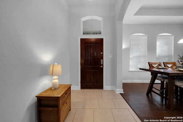 a room with furniture and window