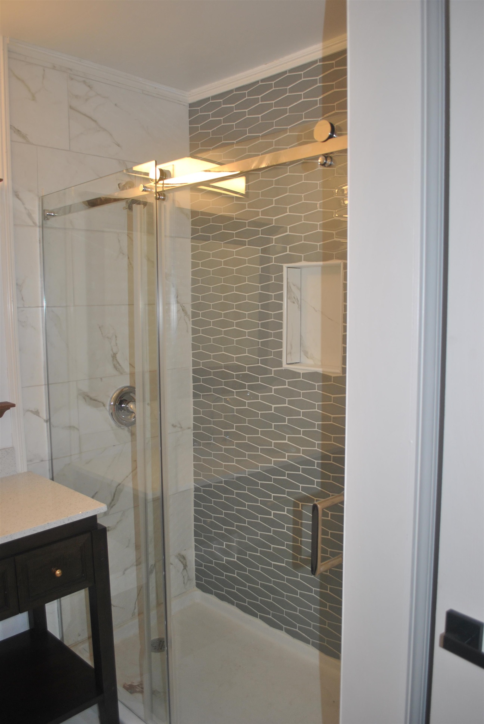 815 North Congdon Street Georgetown, SC 29440 - Photo 19 of 28 Master Bathroom featuring a tiled shower stall