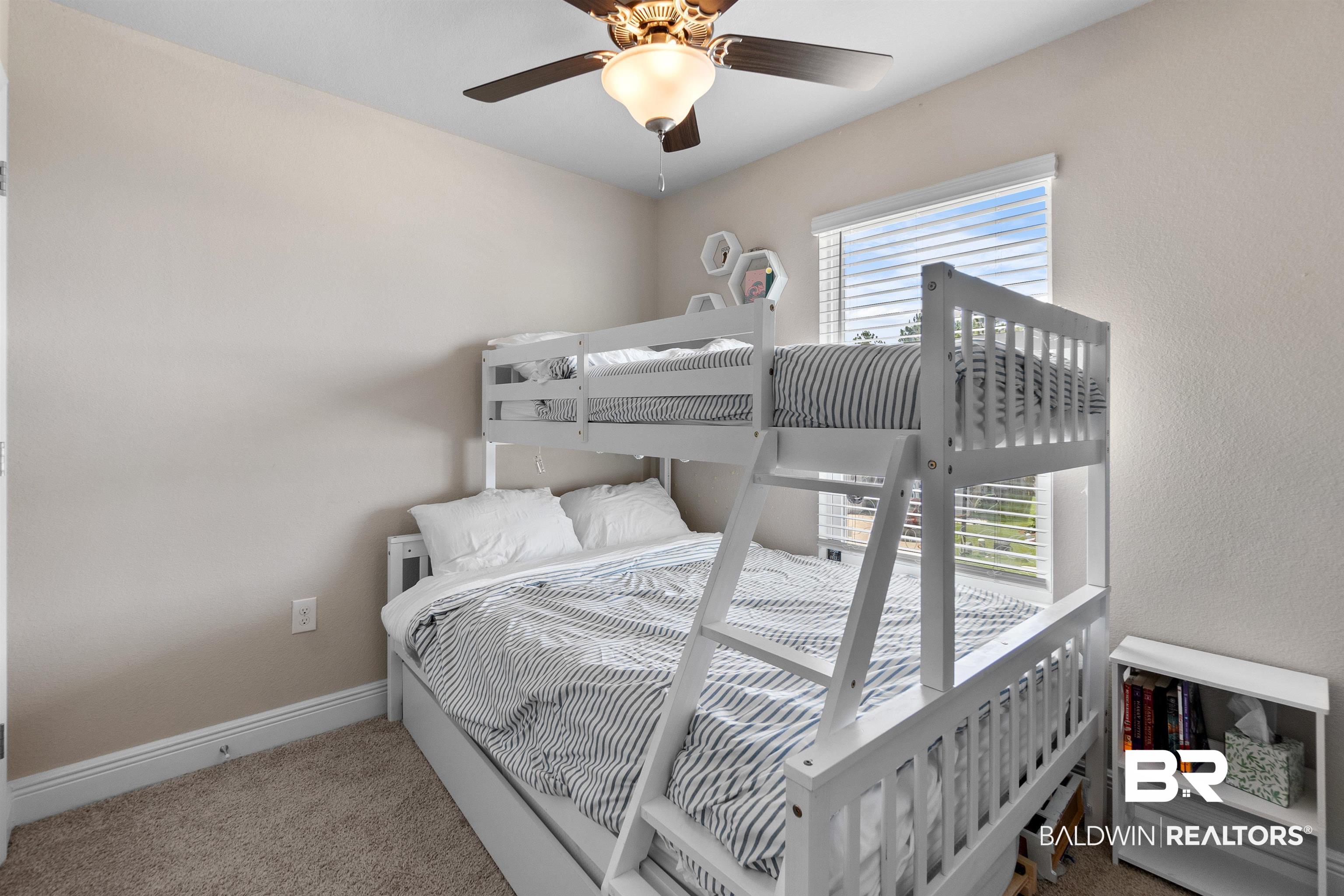 23975 Cottage Loop Orange Beach, AL 36561 - Photo 11 of 23 Bedroom featuring carpet flooring and ceiling fan