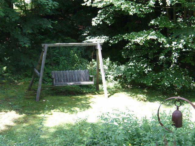 76 Tyringham Road Otis, MA 01253 - Photo 3 of 6 a view of backyard with green space