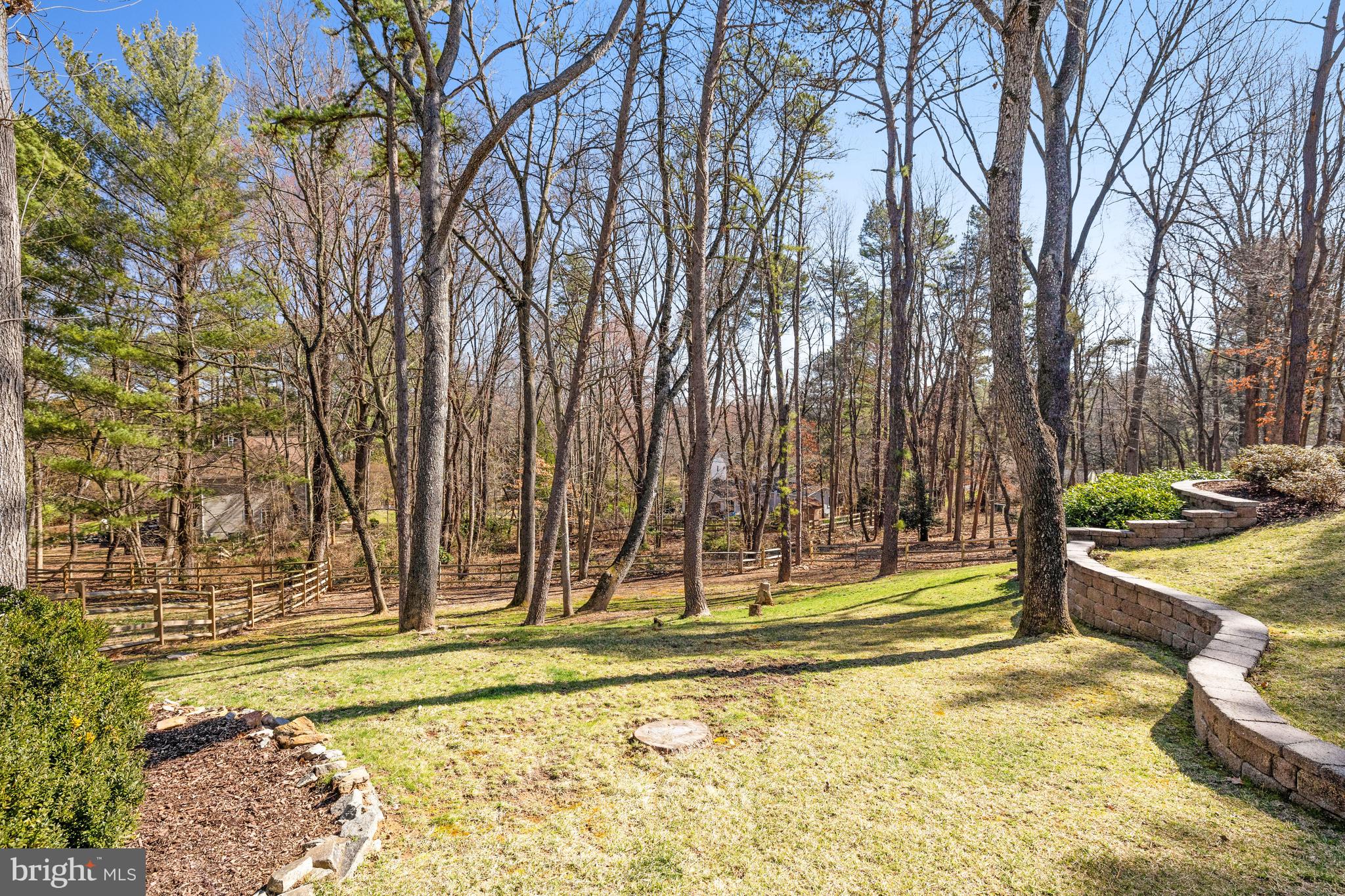 1807 Post Oak Trail Reston, VA 20191 - Photo 61 of 79 The back yard is fully fenced.