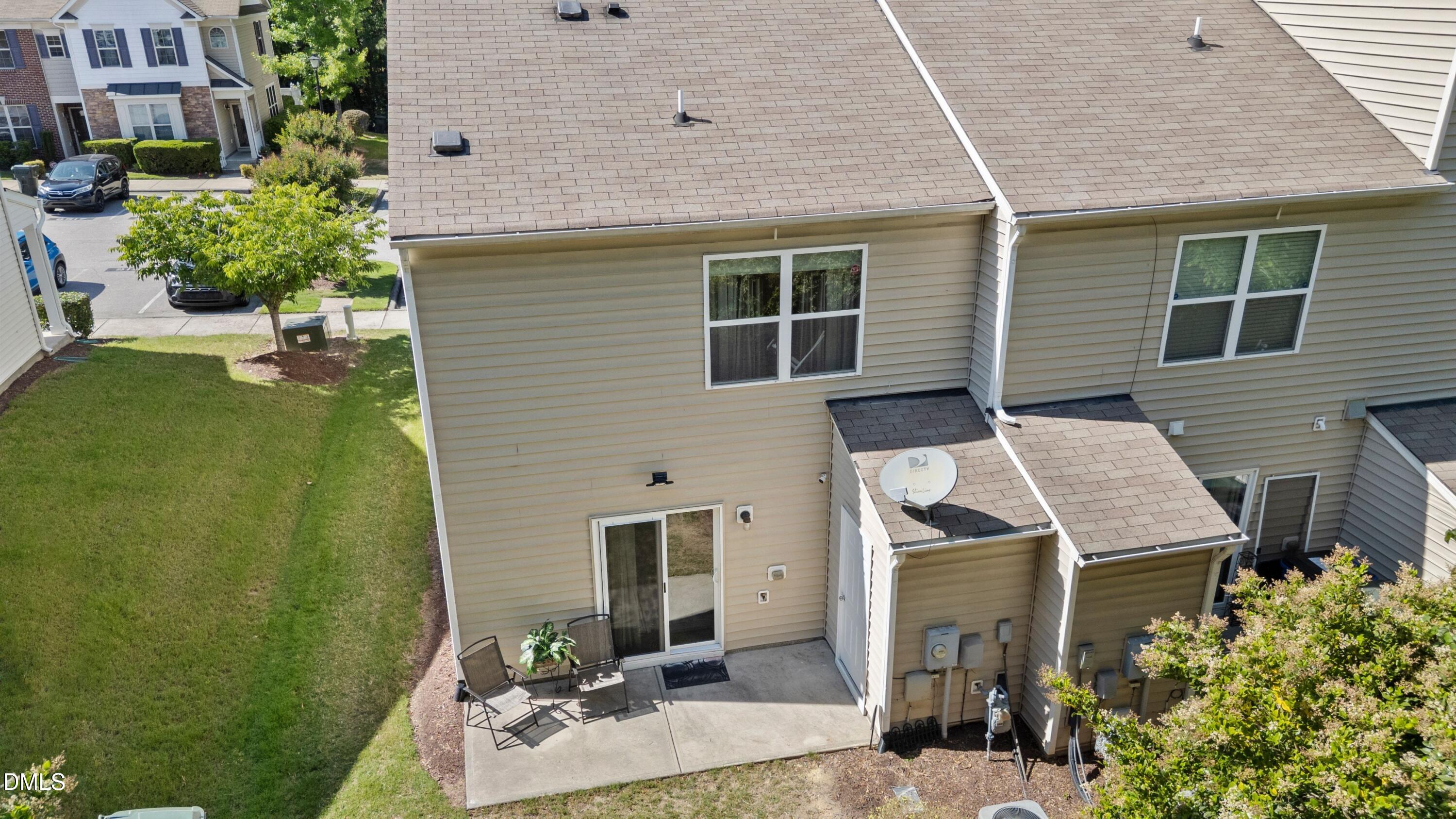 8520 Quarton Drive Raleigh, NC 27616 - Photo 27 of 28 Arial View of Back of House