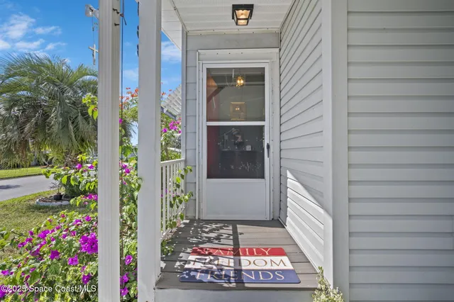 a view of outdoor space and porch