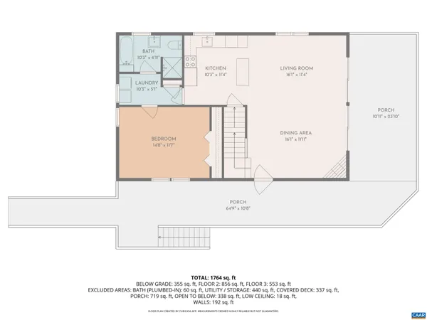 a bedroom with furniture and flat screen tv