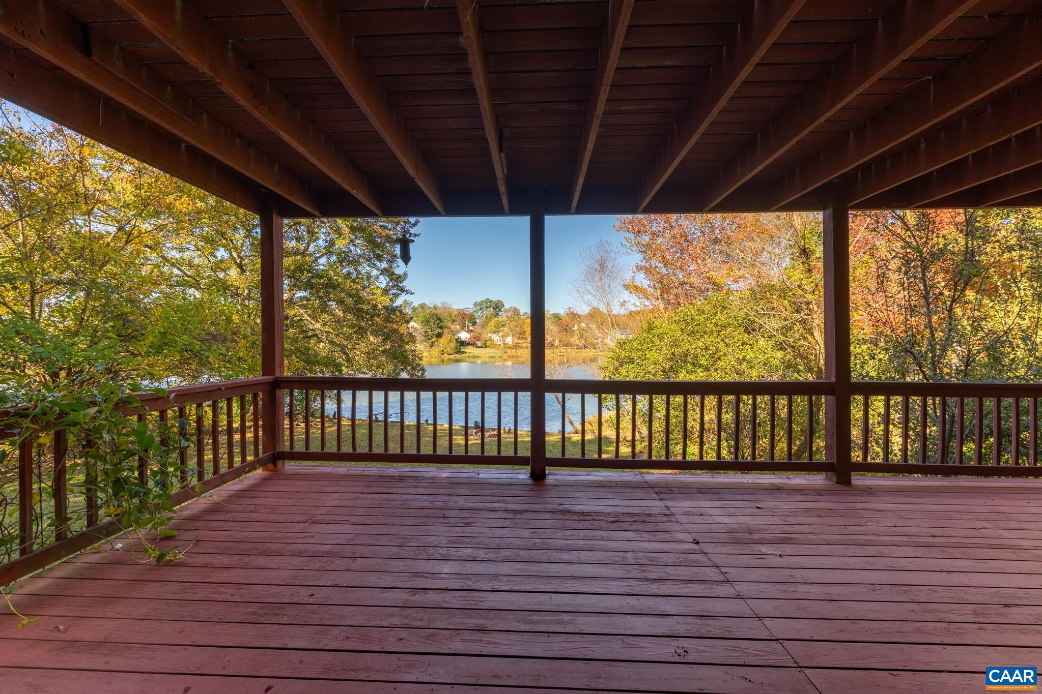 107 Pine Bluff Road Ruckersville, VA 22968 - Photo 37 of 66 Lower Deck Off Terrace