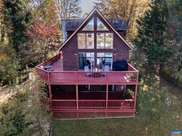 a view of a city with mountains in the background