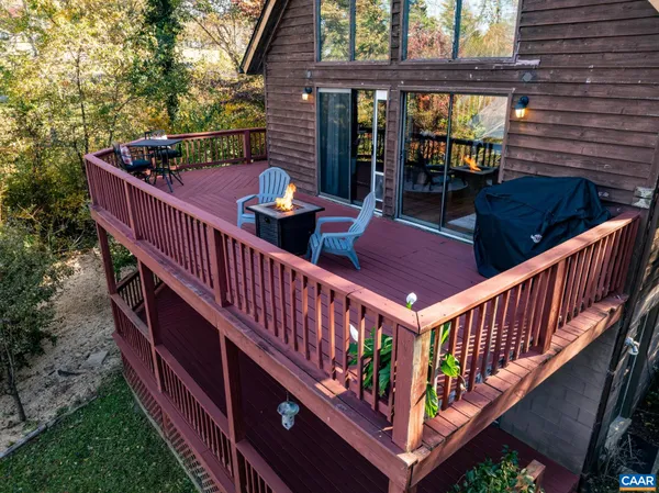 a view of a city with mountains in the background