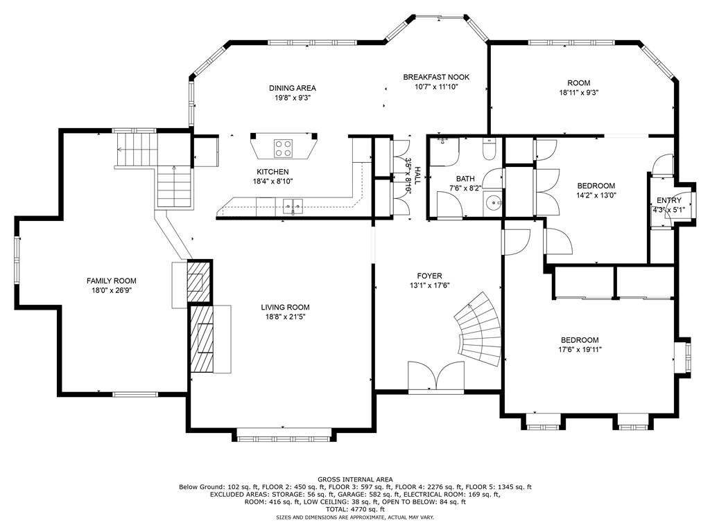 60 Progress Street Lincoln, RI 02865 - Photo 10 of 35 2nd floor, main living area, possible inlaw on the right side