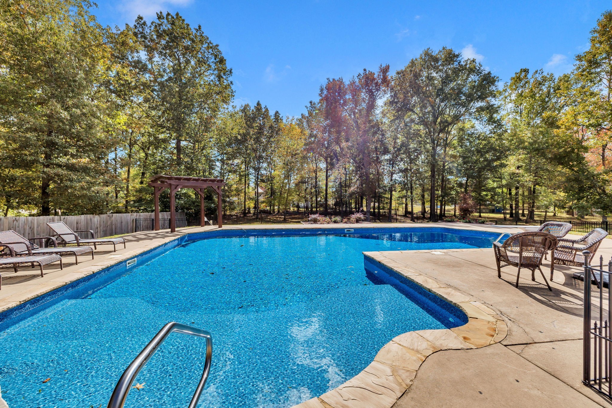 1273 Cedar Grove Road Lebanon, TN 37087 - Photo 43 of 52 a view of a swimming pool with a lounge chair