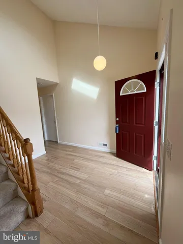 a view of front door of a house