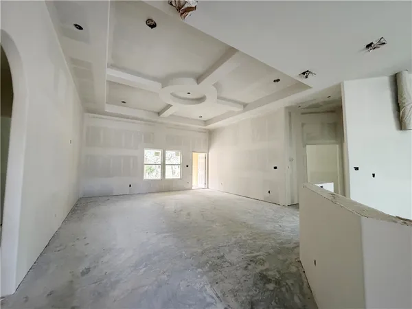 a view of empty room
