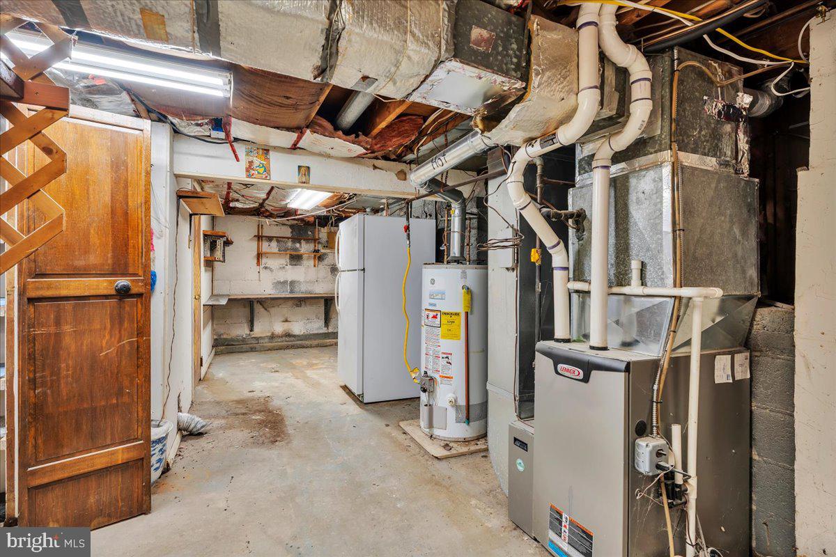 328 Keller Road Glendora, NJ 08029 - Photo 22 of 25 Spacious basement with utility features.