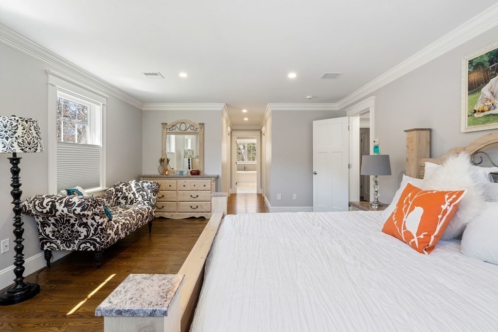 43 MacArthur Road Wellesley, MA 02482 - Photo 20 of 35 a bedroom with bed and window