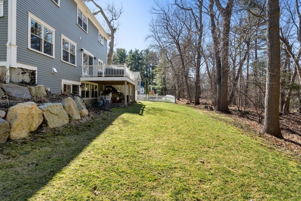43 MacArthur Road Wellesley, MA 02482 - Photo 32 of 35 a swimming pool with outdoor seating and yard