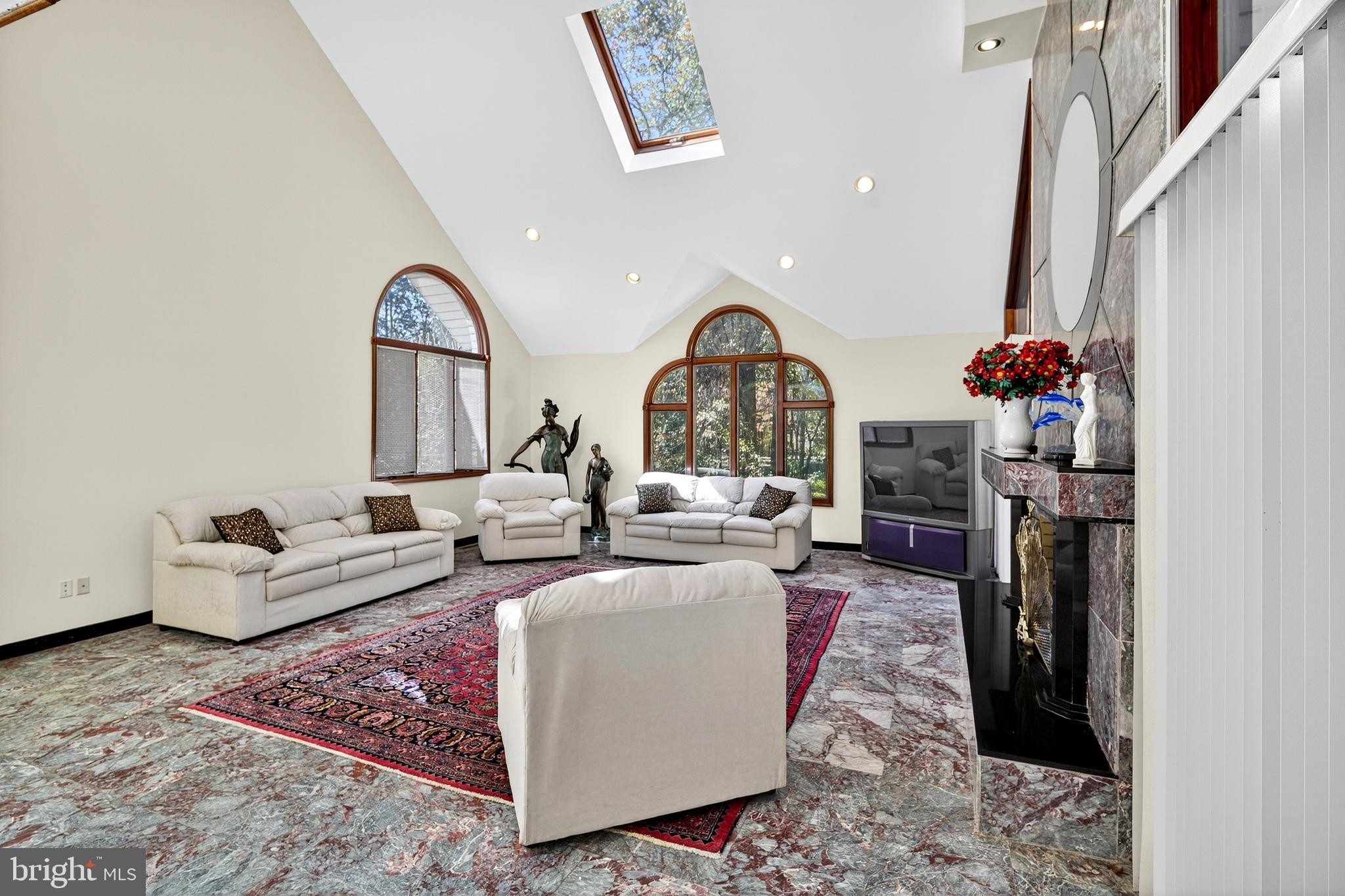 16 Benedek Road Princeton, NJ 08540 - Photo 12 of 60 a living room with fireplace furniture and a rug