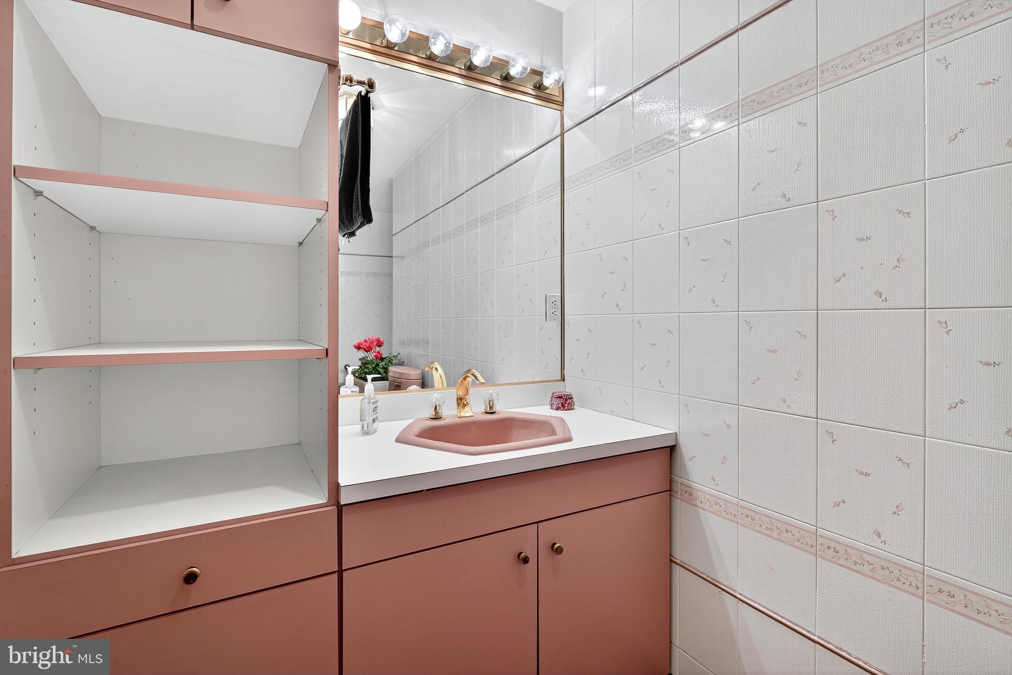 16 Benedek Road Princeton, NJ 08540 - Photo 44 of 60 a bathroom with a sink and mirror